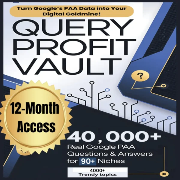 QueryProfit Vault – 1 Year Access