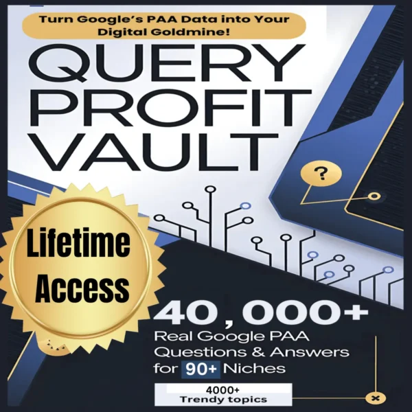 QueryProfit Vault – Lifetime access